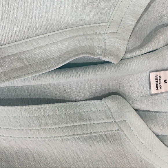 Calvin Klein Light Blue Women's Blouse - Picture 5 of 5